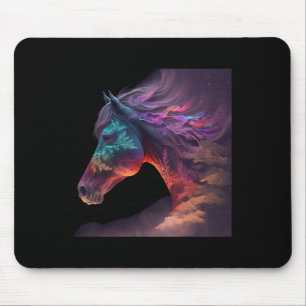 Pferd der nigh Horseck Reittour Liebe Mousepad
