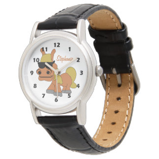Pferd Design Armbanduhr