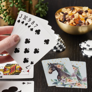 Pferd-Design-Spielkarten Spielkarten