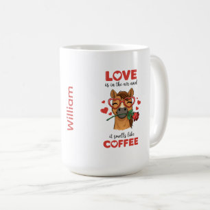 Pferd Drück deine Liebe Tasse