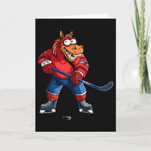 Pferd-Eishockey Karte