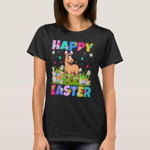 Pferd Frohe Ostern Eier Suche Bunny Ohr Pferd Oste T-Shirt