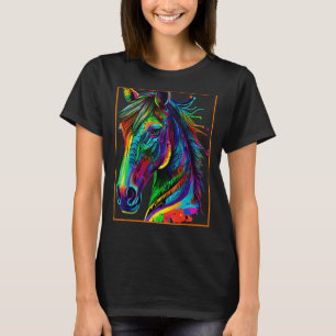 Pferd für Frauen Jungen Kind Nur ein Mädchen das P T-Shirt