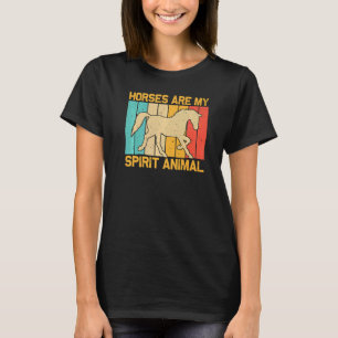 Pferd für Männer Pferderennen T-Shirt