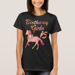 Pferd Geburtstag Girl Liebe Pferde 15 Jahre Altes  T-Shirt