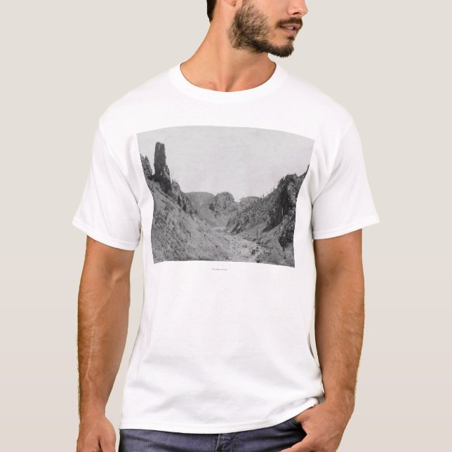 Pferd-Gezeichneter Trainer in T-Shirt (Vorderseite)