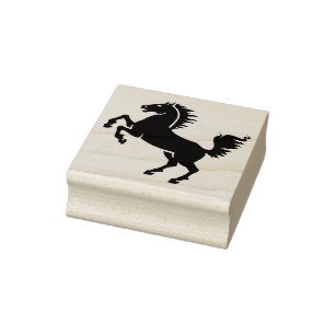 Pferd Gummistempel
