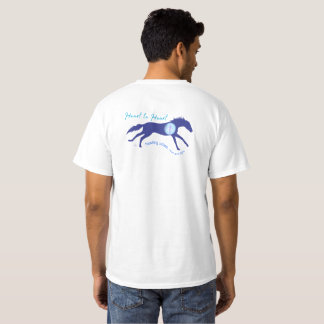 Pferd Herz zu Herz Heilende Schwingungen T-Shirt