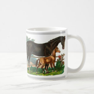 Pferd illustrierte Tasse
