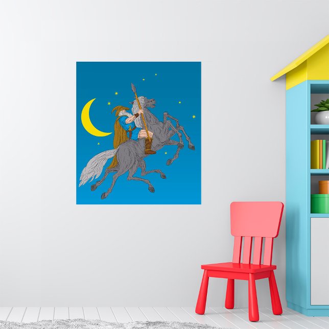 Pferd im Himmelspender Poster (Von Creator hochgeladen)