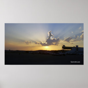 Pferd in den Wolken, Carolcells.com Poster