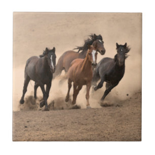 Pferd in Fall II Fliese