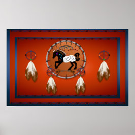 Pferd in Pfeilen Posters Poster