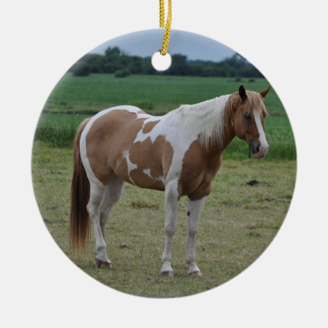 Pferd Keramikornament (Vorne)