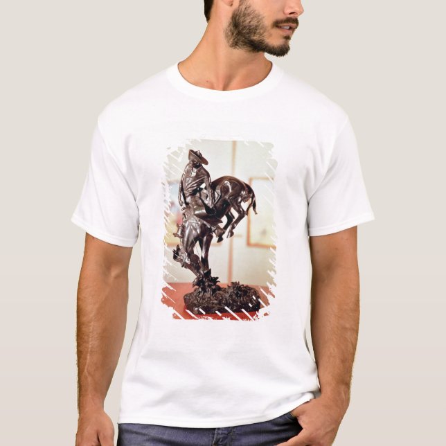 Pferd-Kerl (Bronze) T-Shirt (Vorderseite)