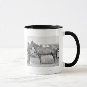 Pferd "Komanche" der einzige Überlebender des Tasse