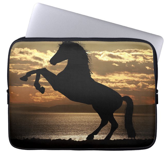 Pferd Laptopschutzhülle (Vorderseite)
