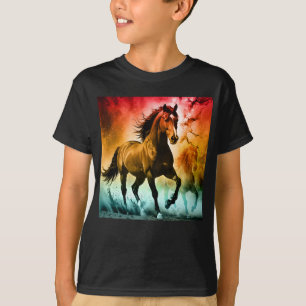 Pferd läuft T-Shirt