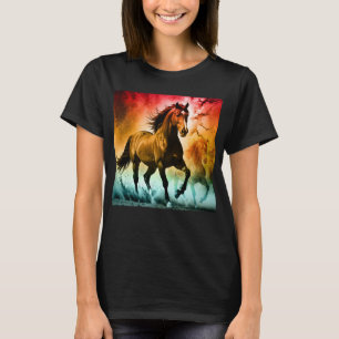 Pferd läuft T-Shirt