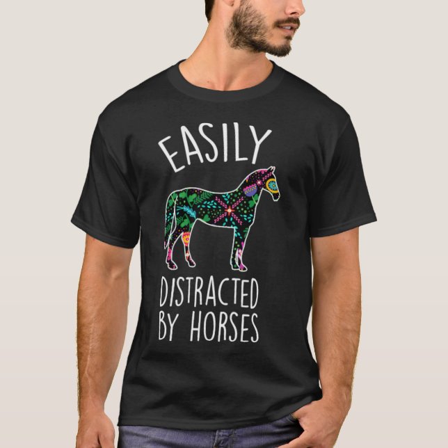 Pferd Lover andalusischer Normannthelwell T-Shirt (Vorderseite)