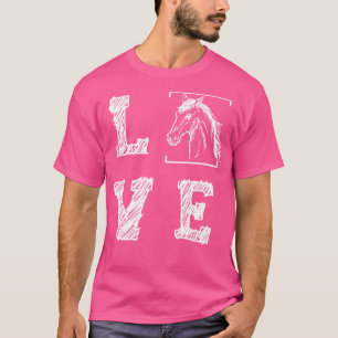 Pferd Lover Geschenk Reiten Sport Pferd T-Shirt