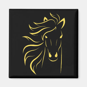 Pferd Lover Geschenke Womens Reittiere Männer Reit Magnet