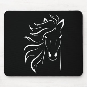 Pferd Lover Geschenke Womens Reittiere Männer Reit Mousepad