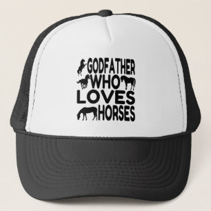 Pferd Lover Godvater Truckerkappe