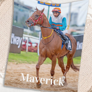 Pferd Lover Personalisiert Reittiere Foto Fleecedecke