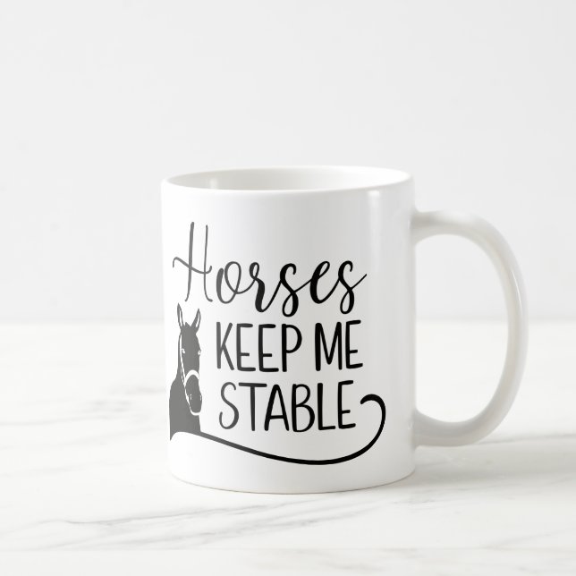 Pferd Lover, Reittier, Rodeo, Bauernhof Pony Cowbo Kaffeetasse (Rechts)