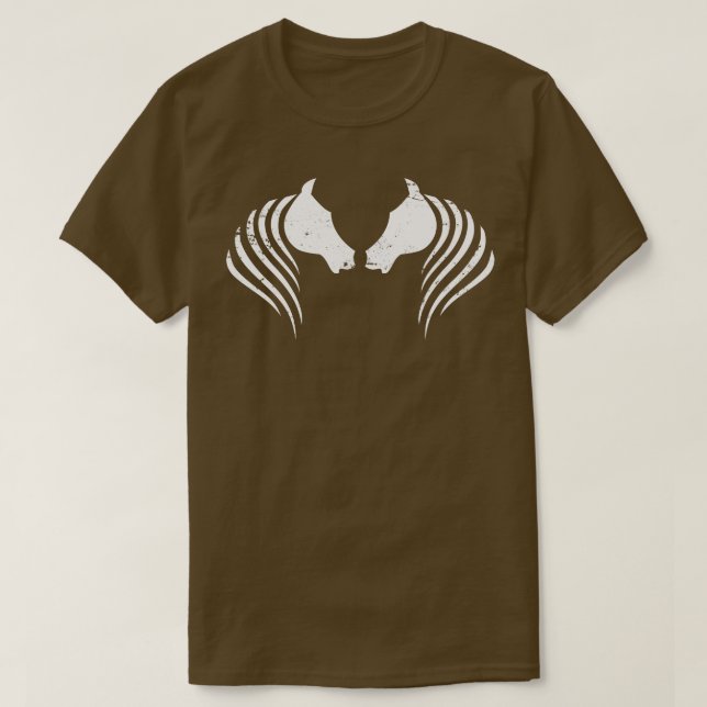 Pferd Lover Tiergeschenk Pferd T-Shirt (Design vorne)