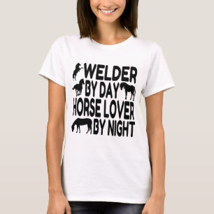 Pferd Lover Welder T-Shirt