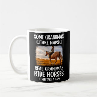 Pferd - Manche Grandmas nehmen Nickerchen Kaffeetasse