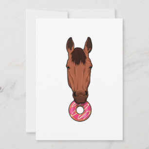 Pferd mit Donut