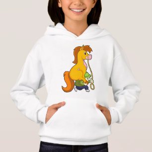 Pferd mit Junge.PNG Hoodie