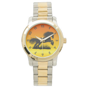 pferd - Mustang Uhr