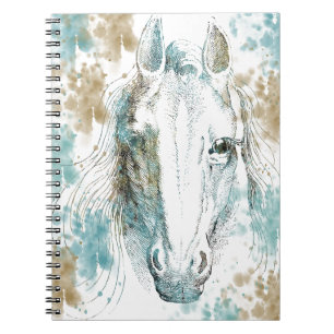 Pferd Notizblock