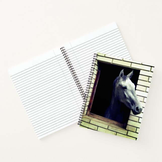 Pferd Notizbuch (Innenseite)