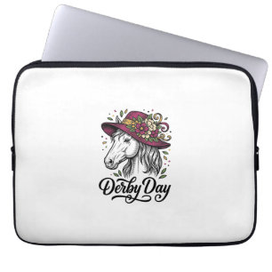 Pferd Papa Vintage Western Cowboy Reiter Shirt Des Laptopschutzhülle
