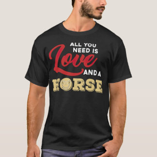 Pferd Pferd Lover Geschenkveranstaltung T-Shirt