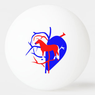 Pferd Pong Ball Tischtennisball