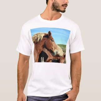 Pferd Portriat T-Shirt