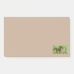 Pferd Post-it Klebezettel