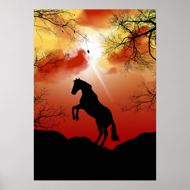 Pferd Poster (Vorne)