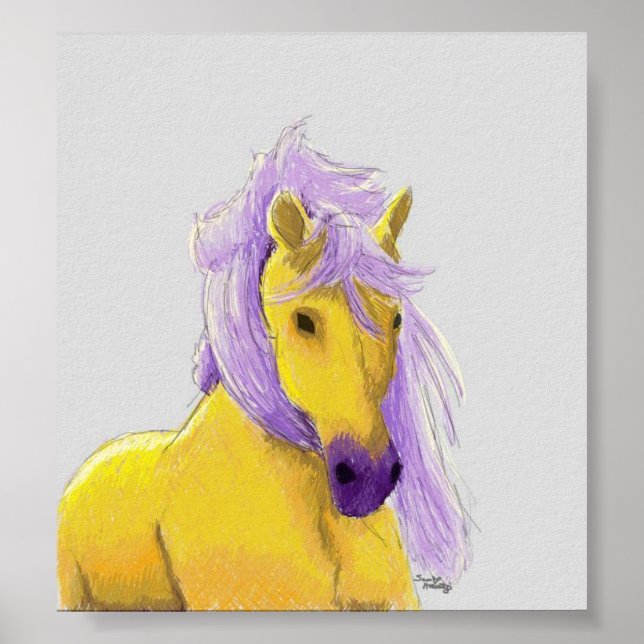 Pferd Poster (Vorne)