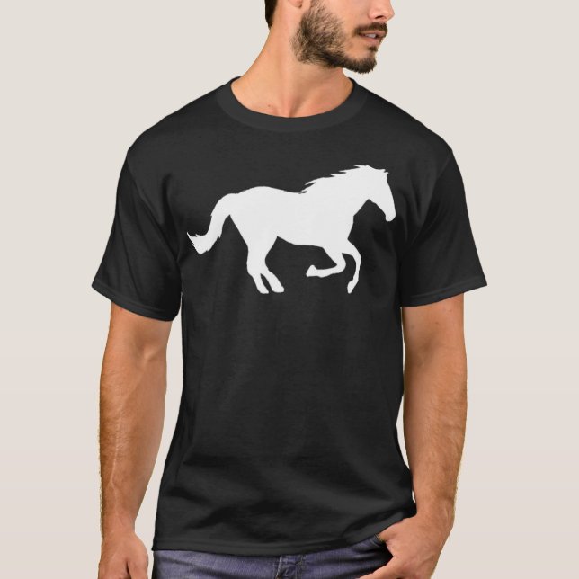 Pferd-Radio-Pony T-Shirt (Vorderseite)