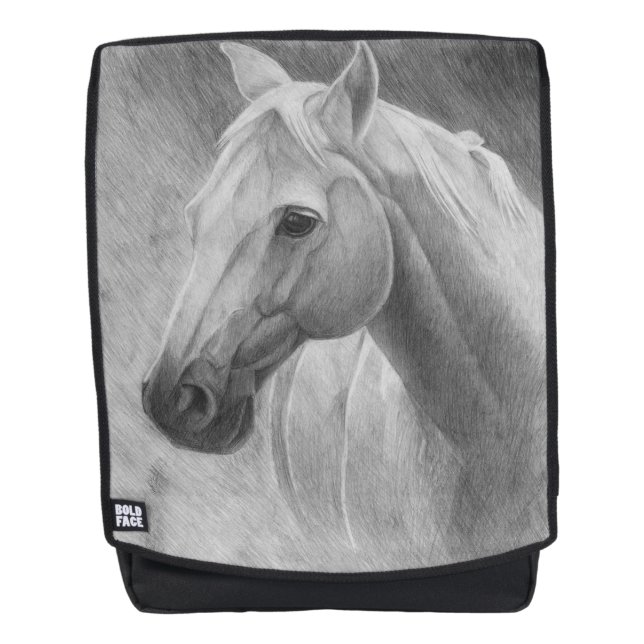 Pferd Rucksack (Vorderseite)