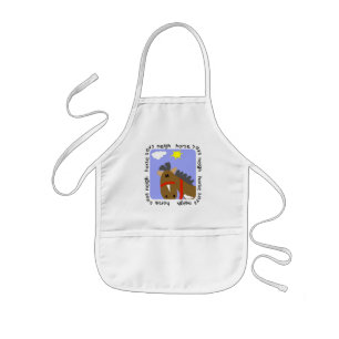 Pferd sagt Wiehern-T-Shirts und Geschenke Kinderschürze