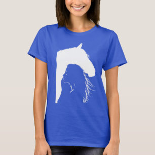Pferd-Shirt für Damen - Lustiges Pferd-Thema T-Shirt