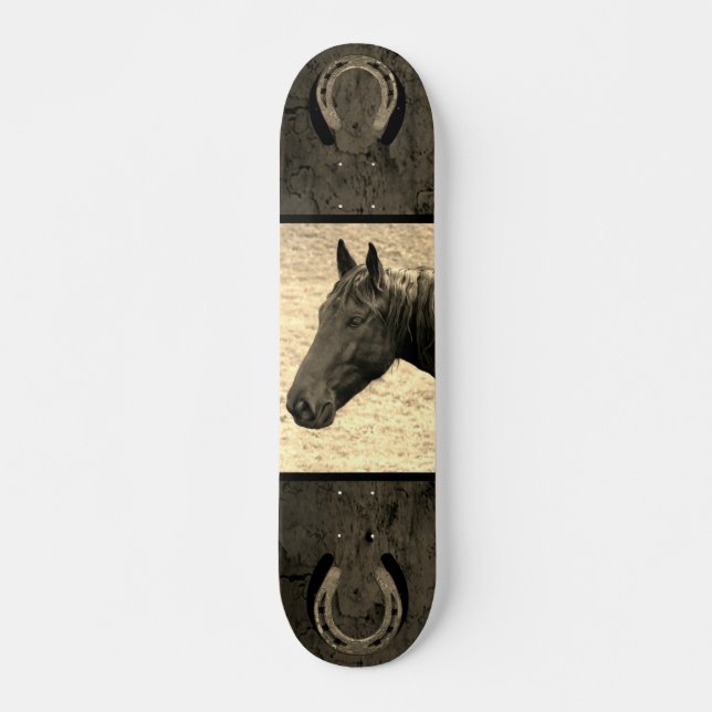 Pferd Skateboard (Vorne)